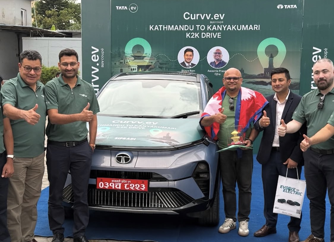 Kathmandu to Kanyakumari on Tata Curvv.ev: