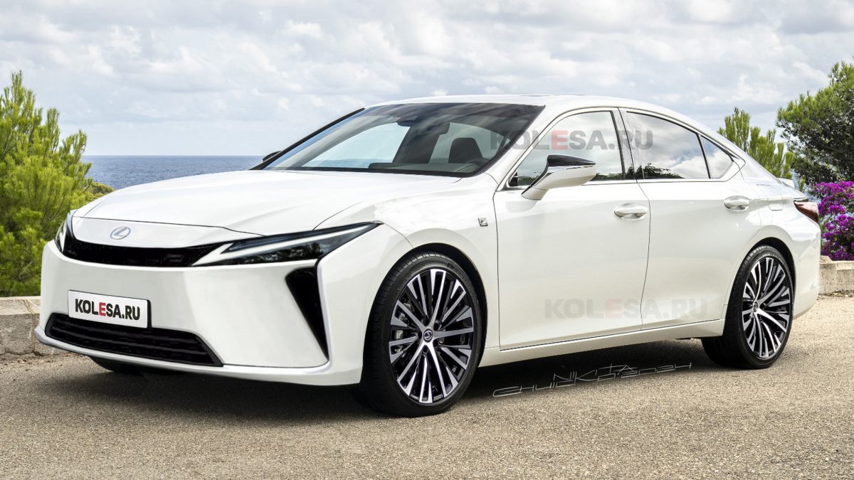 Interior of 2026 Lexus ES with digital cockpit and premium electric luxury features.