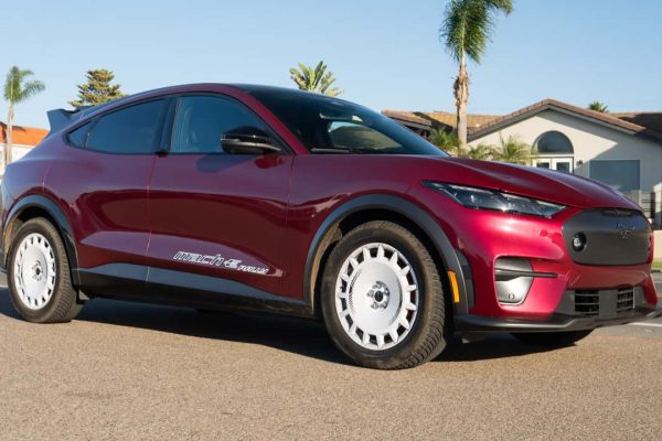 2025 Ford Mustang Mach-E showcasing latest upgrade