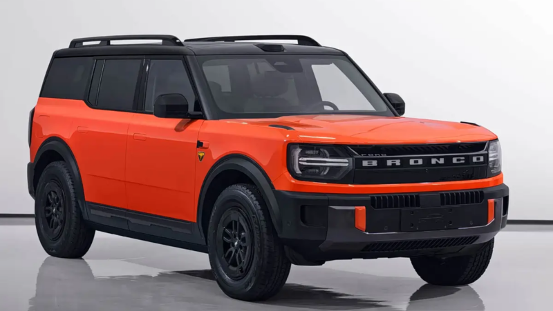 Ford Bronco extended-range electric vehicle design