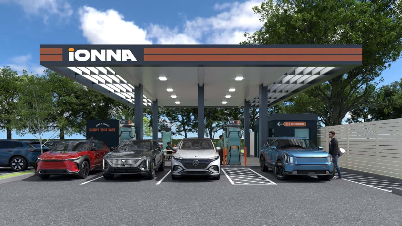 Ionna fast-charging network infrastructure rollout
