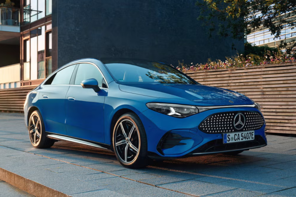 Mercedes CLA EV interior showcasing new technology
