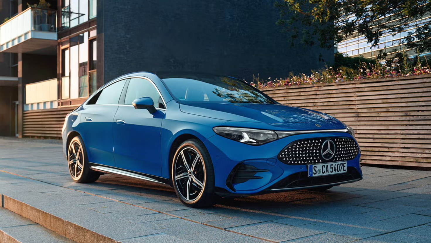 Mercedes CLA EV interior showcasing new technology