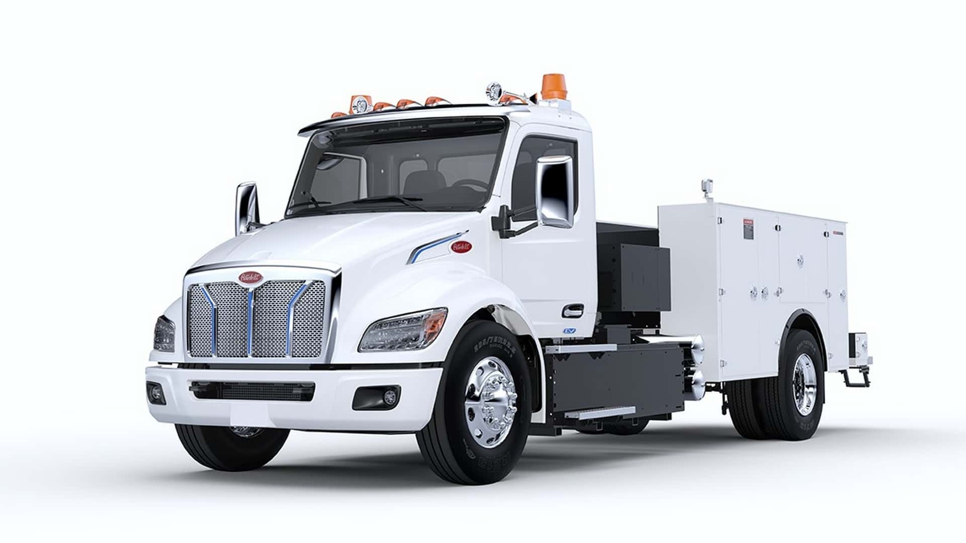 New Peterbilt EV truck lineup for commercial fleets