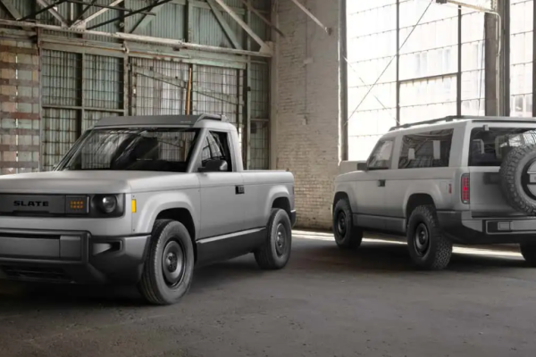 Affordable Slate EV truck reservation milestone