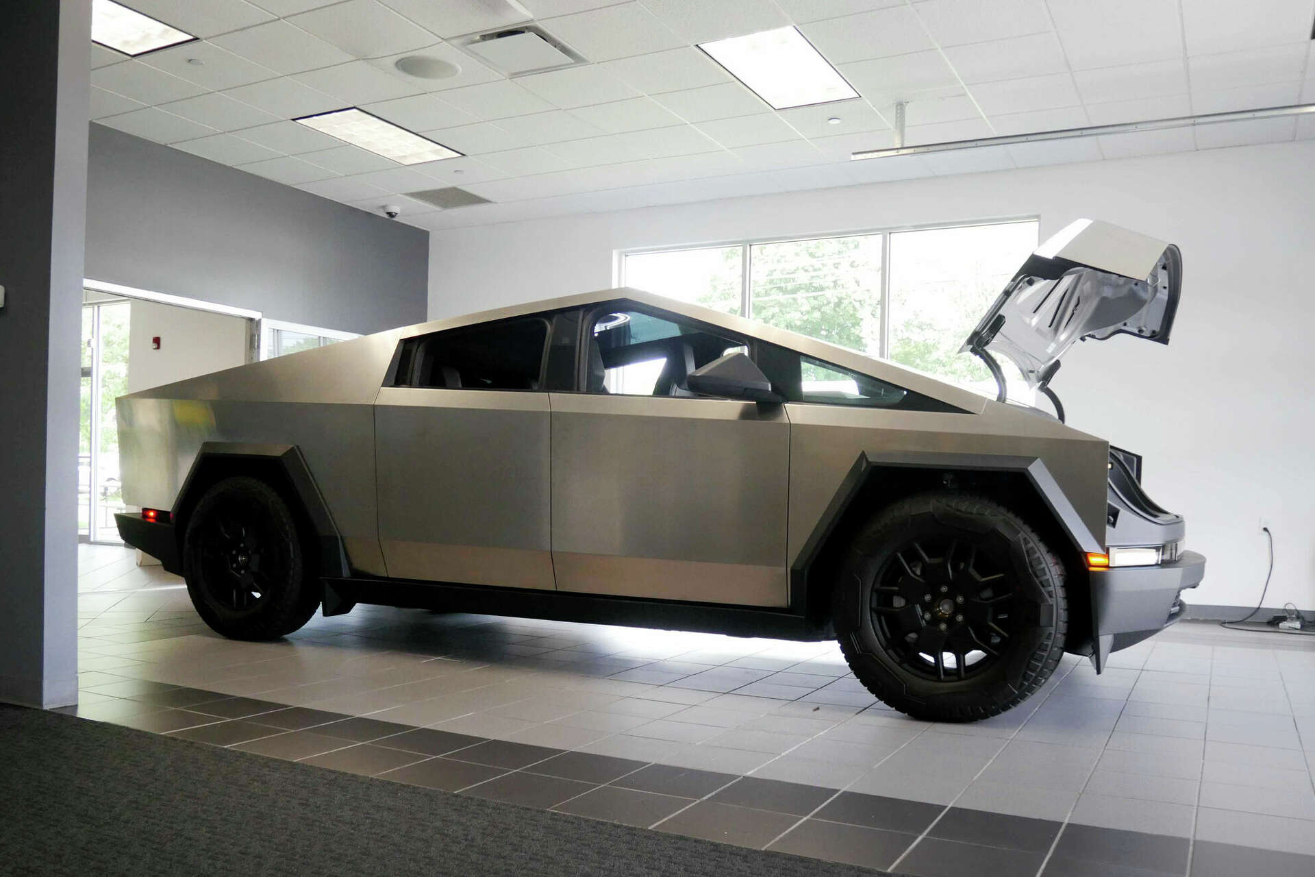Tesla Cybertruck factory highlighting supply chain challenges