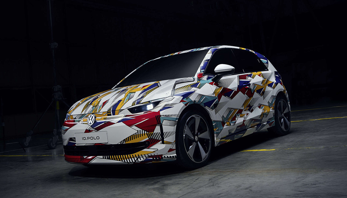 VW ID. Polo concept showcasing compact EV design