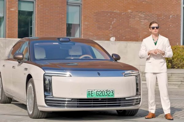 China’s most luxurious electric car exterior front design