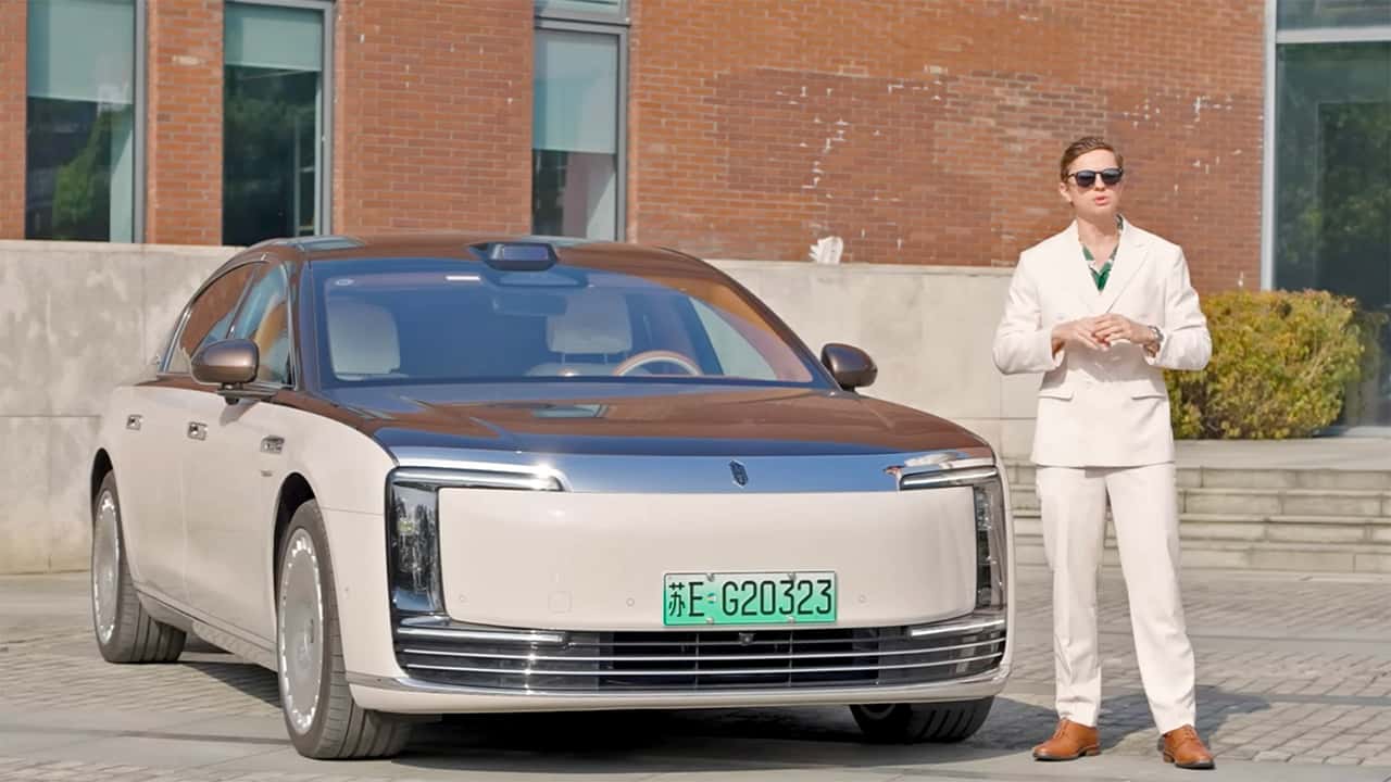 China’s most luxurious electric car exterior front design