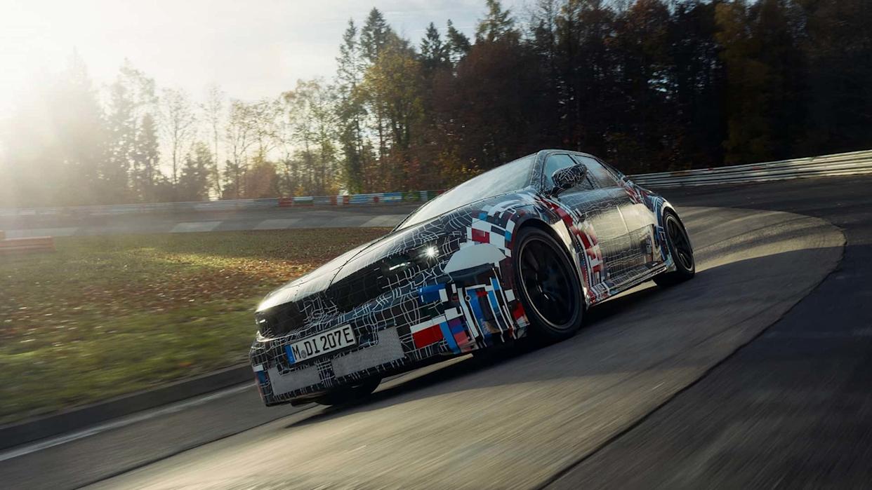 BMW electric M3 uses simulated engine sounds for driving emotion