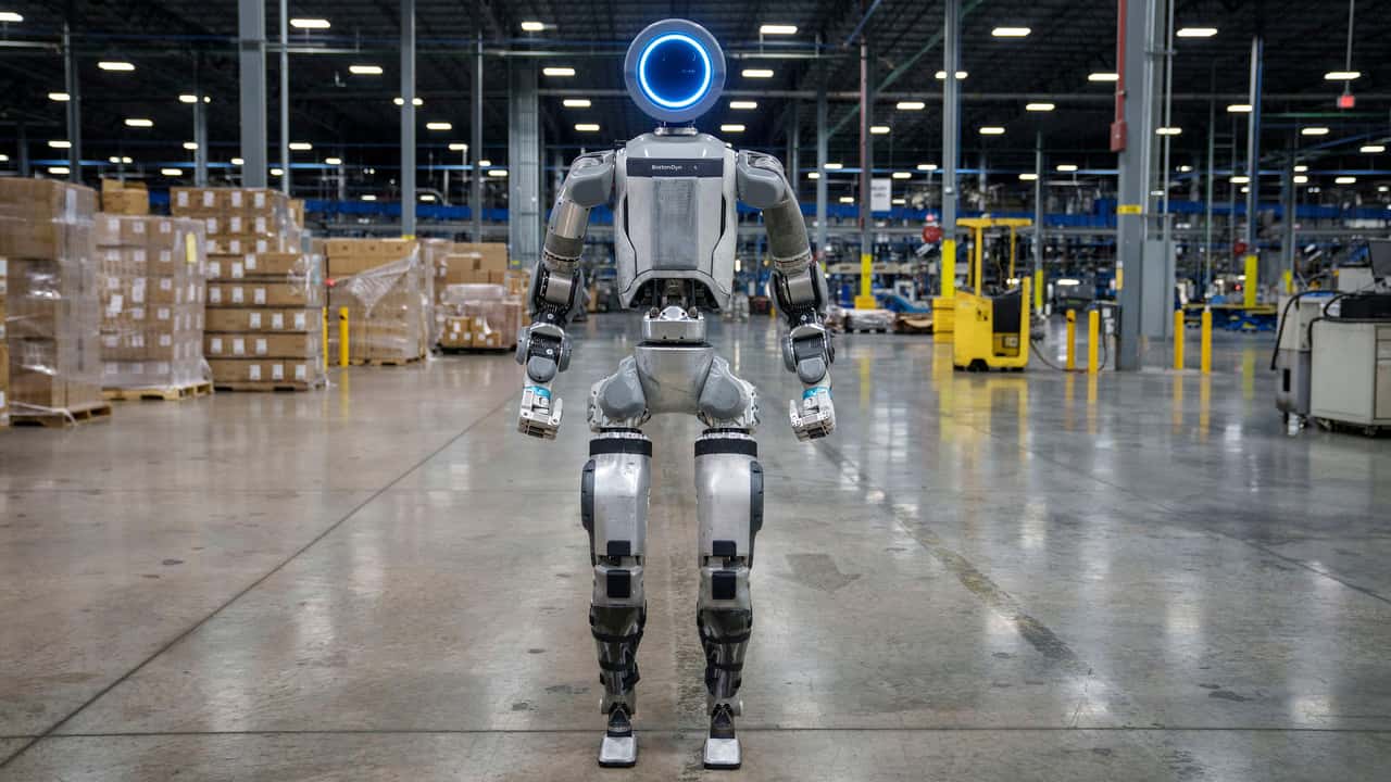 Boston Dynamics Atlas humanoid robot developed under Hyundai ownership