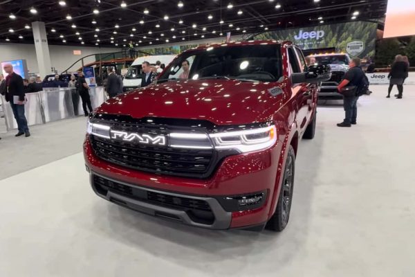 Ram 1500 REV extended-range electric pickup preview