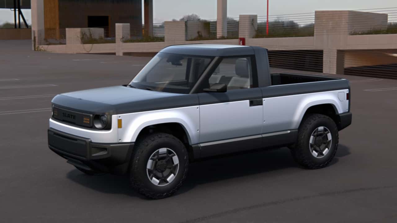 Slate electric truck prototype with pricing still unknown