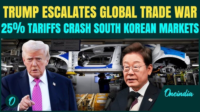 Trump announces 25% tariffs on South Korean car imports