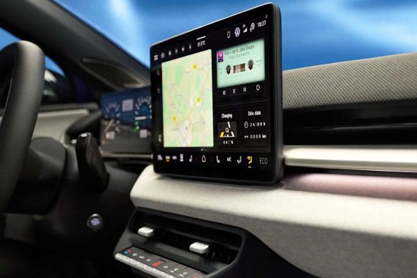 Retro tape deck feature inside Volkswagen’s new electric car