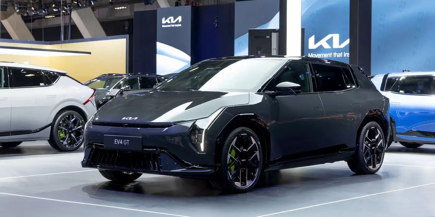 Kia electric hot hatch prototype spotted in action on test drive