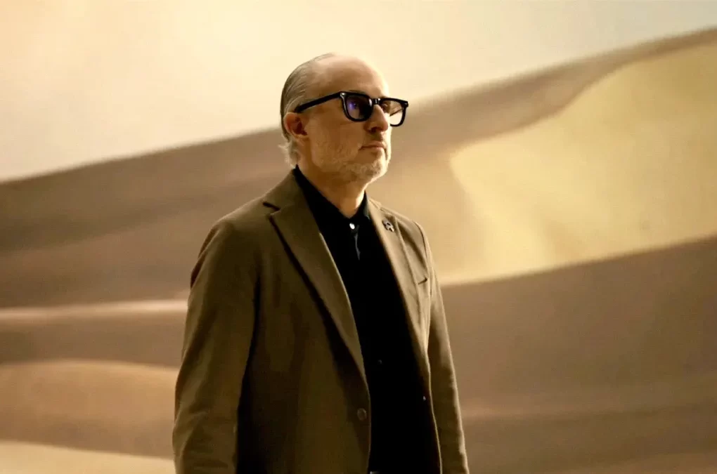 Kris Tomasson presenting Nio's unified design strategy at Beijing Auto Show.