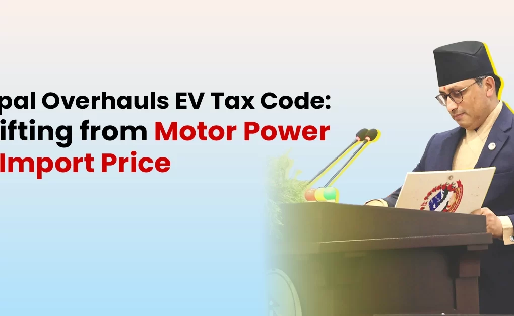Customs officers at the Birgunj border inspecting newly imported electric vehicles under the revised valuation tax framework.