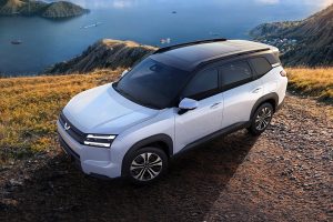 The modern and spacious front profile of the Wuling Eksion EV family electric SUV ready for its Nepal debut.